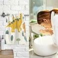 thumbnail image 7 of Dinosaurs Leaf Cotton Face Towels Absorbent Hand Towel Soft Bathroom Towel for Kitchen Hotel Decoration, 7 of 7