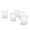 White, variant on Stonebriar Votive Candles — 12 Hour Burn Time, Unscented Long-Lasting Wax Filled Candles in Clear Glass for Home Décor & Special Occasions, Pack of 48, White