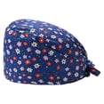 thumbnail image 1 of fastboy Gourd Caps Nurse Durability Pure Color Button Professional Assorted Colors Tie Back Work Uniform Operating Hats L19, 1 of 6
