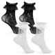 thumbnail image 1 of IDEANATEGRATE 2Pares Calcetas Casual Con Encaje Y Altas Para Señoras Combinan Con Faldas Y Shorts, 1 of 7