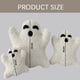 thumbnail image 4 of Inteprter Almohada blanca linda de los fantasmas de Halloween Regalos únicos de la idea del regalo de Halloween para Halloween Cojín Kits de decoración para fiestas 20cm 80g, 4 of 6