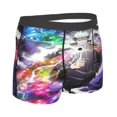 thumbnail image 3 of Men's Jujutsu Kaisen Gojo Underwear Boxer Briefs Cartoon ComfortSoft Boxer Brief Breathable, 3 of 8