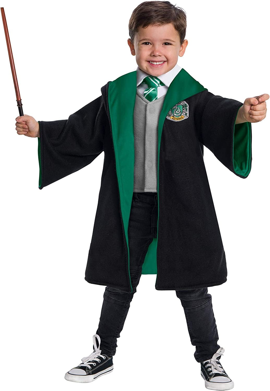 Kid's Wizarding World of Harry Potter™ Slytherin Costume Shirt - Large