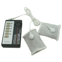 Grey Conductive Elastic Rings Massage Body Massager Kit for Men