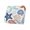 Blue Teal Khaki, variant on Blue Starfish Coastal Couch Cushion Covers Stretch, Washable Sofa Seat Covers Individual Seat Cushion Sofa Slipcovers Summer Beach Nautical Coral Sea Couch Cover Furniture Protector S-2PCS