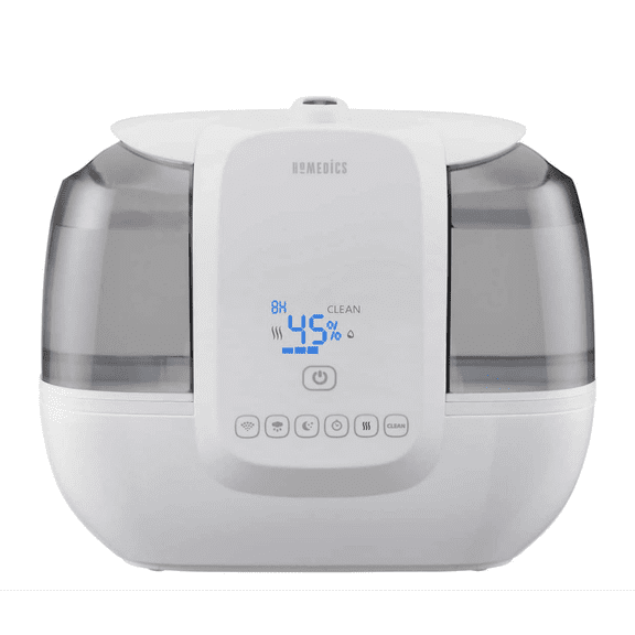Homedics Total Comfort Ultrasonic Humidifier With UV- C Technology