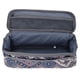 thumbnail image 1 of Bolsa de almacenamiento de utensilios de camping Bolsa de vajilla de estilo nacional con doble cremallera desmontable de gran capacidad con asa para bordado azul al aire libre, 1 of 12