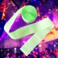 thumbnail image 3 of Adapan Neon Glow Crepe Paper Streamers Fluorescent Party Decorations for Birthday Wedding Fiesta Dance Photography,Green,1PC,Party Light-up Decoration, 3 of 5