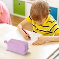 thumbnail image 1 of Estuche para lápices de pana con múltiples compartimentos | Organizador de estuches para bolígrafos de gran capacidad | Bolsa de papelería de tela resistente al desgaste para estudiantes, 1 of 5