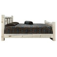 thumbnail image 7 of Homestead Collection Twin Bed w/ Laser Engraved Bear Design, Ready to Finish, 7 of 7