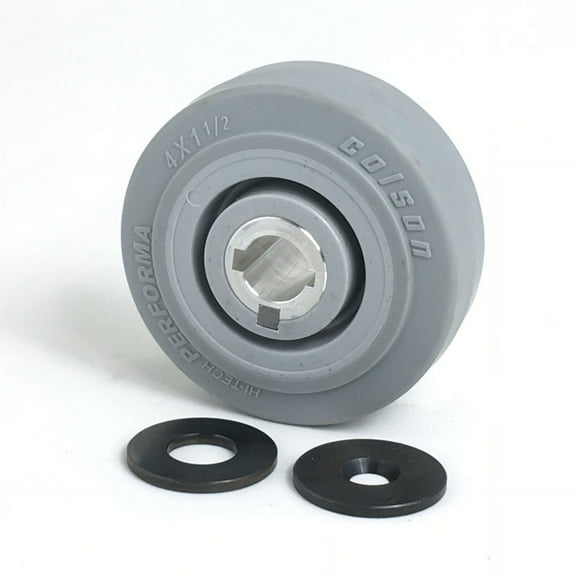 4-inch Drive Wheel with 3/4-inch Keyed Hubs