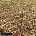 thumbnail image 3 of HISTORIX Vintage 1902 Eureka California Map Poster - 24x36 Inch Old Bird's Eye View of Eureka Humboldt County Map of California Poster Wall Art Print, 3 of 7