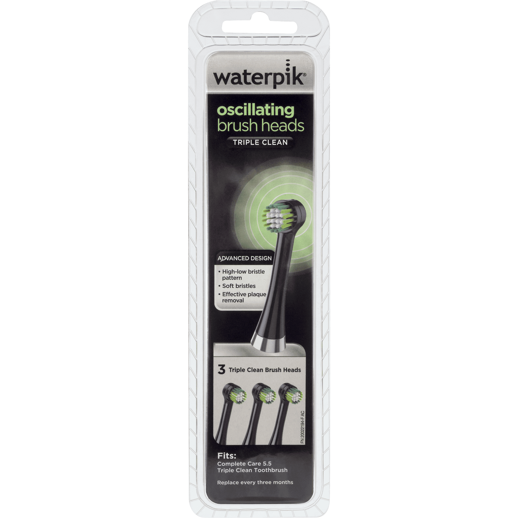 waterpik oscillating brush heads