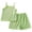 Z04-Green, variant on CAICJ98 Toddler Baby Summer Clothes Girl 3 6 12 18 Months 2T 3T 4T 5T Girls Outfits Cute Dinosaur Tank Tops Shorts Outfits Lightweight Elastic Cotton Short Sets (Pink,3-4 Years)