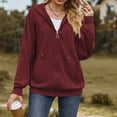 thumbnail image 3 of Jacket For Women Hoodie Long Sleeve Plain Regular Micr Elasticity Loose Zipper Hoodie Coat Long Jacket Tunic Womens Zippe Tunic Hoodies Large Hooded Hoodies Women Lightweight Hoodies for Women Long, 3 of 6