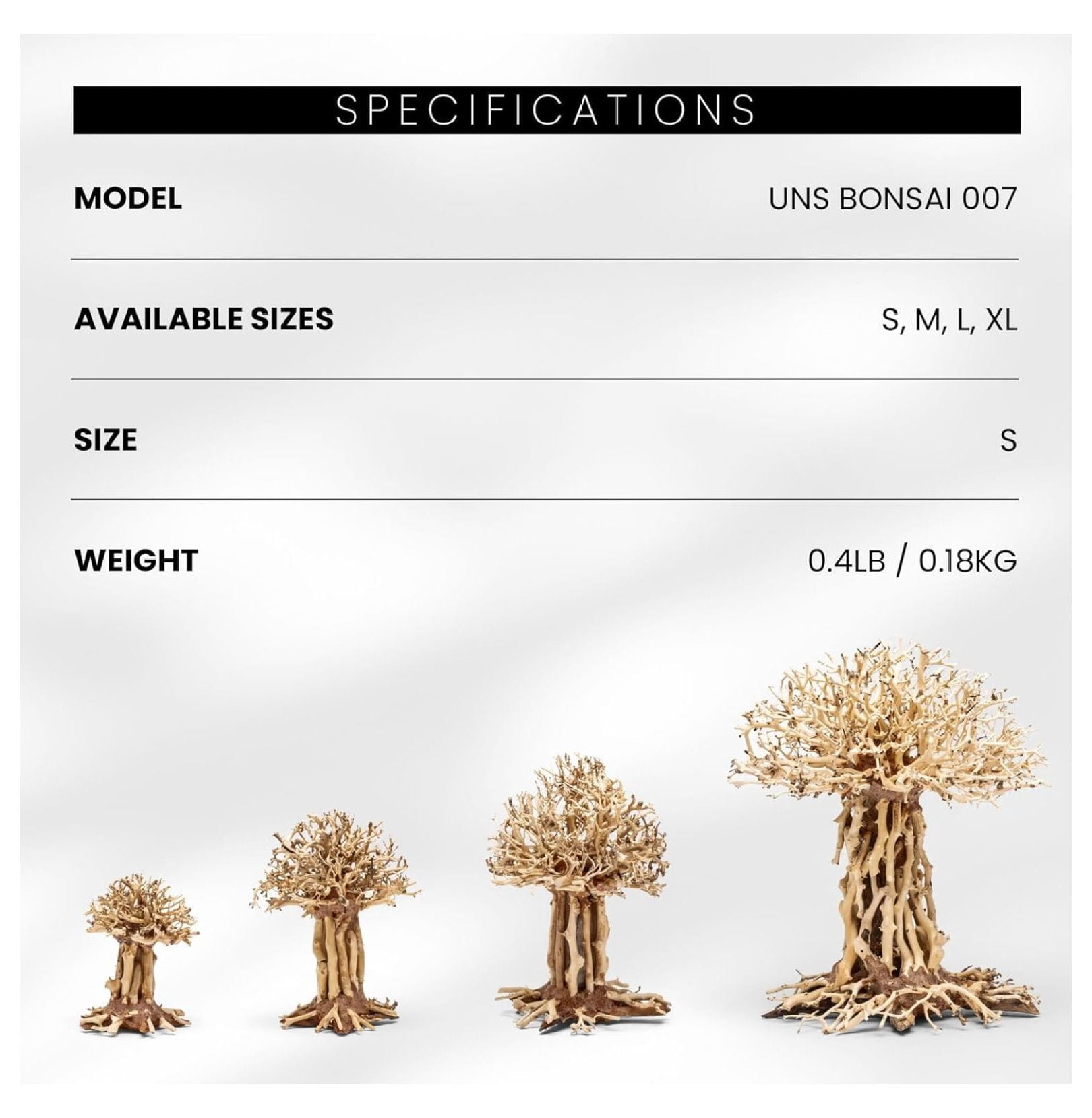 - Handcrafted Hardscape Driftwood for Aquarium, Terrarium, Vivarium, Natural Aquascape Hardscape Decorations, Aquascaping Hardscape for Live Aquatic Plants - 007, Small