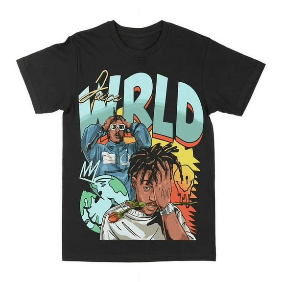Juice Wrld Smiley Graphic Tee