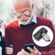 thumbnail image 4 of Gafas de lectura plegables y portátiles para hombre y mujer Gafas con antena Patas telescópicas Gafas de lectura con filtro de luz azul, 4 of 8