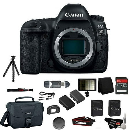 Canon EOS 5D Mark IV Full Frame Digital SLR Camera Body Bundle +Tripod D Light +