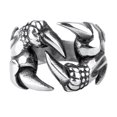 thumbnail image 1 of CIMAXIC 1pc Stylish Dragon Claw Open Ring Man Ring Man Finger Jewelry Unique Ring Decor,0.75"X0.75"X0.39", 1 of 4