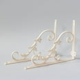 thumbnail image 1 of White Cast Iron Decorative Bracket, 1 of 2