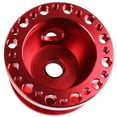 thumbnail image 2 of DNA Motoring HUB-ALU-OR18-RD Aluminum Steering Wheel 6-Hole Hub Adaptor Kit (Red) - Miata / RX7 / RX8 / Protege Fits select: 2001-2016 KIA OPTIMA, 2010-2016 KIA FORTE, 2 of 4