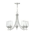 thumbnail image 2 of Octave 5-Light Chandelier in Satin Nickel, 2 of 7