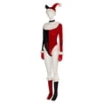 thumbnail image 5 of Disfraz de fantasía de Quinzel para mujer adulta, disfraz de superhéroe para Halloween, carnaval, fiesta, juego de rol, 5 of 5