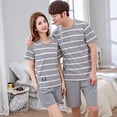 thumbnail image 7 of Giraffe Cartoon Cute Sleepwear For Couples Summer Shorts Pajamas Set Men and Women Home Clothes pijama masculino pyjama, 7 of 7