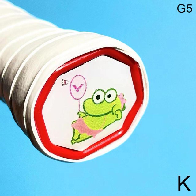 Badminton Racket Bottom Cover Sticker Handle Back Cover Cartoon Funny Creative Plastic Hard Decoration Modified Sticker Diy