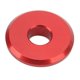 thumbnail image 3 of 4 Pcs Wheel Rim Adapter Gasket Aluminum Alloy Sturdy Durable Wheel Adapter For Traxxas Udr 1/7 Rc Car Red, 3 of 5