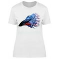 thumbnail image 1 of Dark Crowntail Betta Fish  T-Shirt Women -Image by Shutterstock, Female XX-Large, 1 of 2