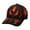 RX526, variant on Gorra de béisbol de Halloween para hombre y mujer, con llama verde, estilo gótico brillante, curvada, ajustable, ideal para fiestas espeluznantes. halloween decorations