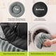 thumbnail image 4 of Cama para perro MIXJOY Donut acogedora lavable con funda removible gris, 4 of 7