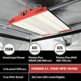thumbnail image 2 of PHANTOM Cultivar GL250 250 Watt 120 Volt LED Aluminum Plant Grow Light, Red, 2 of 11