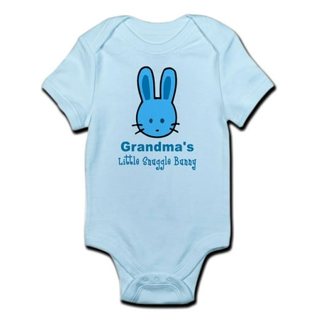 Bunny Infant Bodysuit - CafePress - Grandma's Snuggle Bunny (Boy) Infant Bodysuit - Baby Light Bodysuit