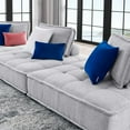 thumbnail image 2 of Modway Saunter 3-Piece Tufted Fabric Fabric Sofa, 2 of 10