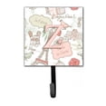 thumbnail image 1 of Carolines Treasures CJ2002-ZSH4 Letter Z Love In Paris Pink Leash & Key Holder, 1 of 1