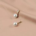 thumbnail image 2 of Boucles d'Oreilles Mode Française simple Perle Tempérament Exquis Rétro Grandes clips d'Oreilles Sans Perçage, 2 of 5