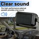 thumbnail image 2 of Altavoz de comunicaciones externas Airiton para Ham Radio, CB, 2 of 9