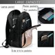 thumbnail image 4 of Balery Leopard Brown Mochila con carga USB para hombre y mujer - Mochila impermeable y antirrobo para portátil con puerto USB para viajes, trabajo, estudios y universidad, 4 of 7