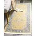 thumbnail image 1 of Unique Loom 3139597 2 Pi 7 Po x 10 Pi Prado Baracoa Runner Rug&44; Jaune, 1 of 1