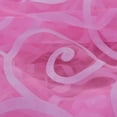 thumbnail image 4 of Mancro Fashion Floral Tulle Voile Door Window Curtains Drape Panel Sheer Scarf Valances,Pink, 4 of 4
