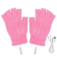 thumbnail image 3 of IROINNID Thermal Gloves for Men and Women USB Feeling Heating Gloves USB Thermal Gloves USB Electric Heating Gloves Keep Warm In Winter,Pink, 3 of 6