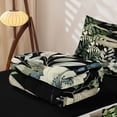thumbnail image 5 of Erosebridal Vintage Black Dragonfly Floral Zipper Twin Comforter Sets with Fitted Sheet and 2 Pillowcases,Wild Bloom Flowers Zipper Bedding Set For Girls,Black Reversible,4 Pieces, 5 of 7