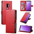 thumbnail image 1 of Funda para FOXDOCK Samsung Galaxy S9 Plus– Cuero Premium, 3 ranuras para tarjetas, Protección contra impactos, 1 of 5