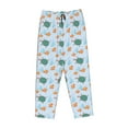 thumbnail image 6 of Uemuo Turtles And Goldfish Pattern Women's Wide Leg Palazzo Lounge Pants with Pockets Light Weight Loose Comfy Casual Pajama Pants-Small, 6 of 9