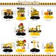 thumbnail image 2 of 10 Piezas De Centros De Mesa De Panal De Construcción, Decoración De Fiesta De 3Er Cumpleaños Para Niños, Camión Volquete, Cono De Coche, Zona De Construcción, Centros De Mesa De Cumpleaños De 3 Años,, 2 of 5