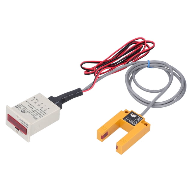 Digital Display Counter, Automatic Induction BEM-6H-30E4-CT Electronic Digital Display Counter Anti-interference For Industrial Automation Control Systems AC110V