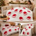 thumbnail image 6 of Eoozwa Christmas Ornaments Flannel Throw Blanket All Season Using Ultra Soft Fuzzy Plush Cozy Non-shedding Blanket for Couch Sofa Bed Camping, Ideal Gift for Adults, 6 of 7